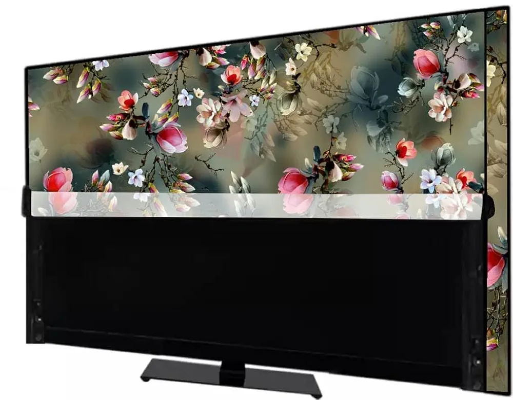 Green 32 Inch LED TV Cover – Waterproof & Dustproof PVC Protector with Zipper