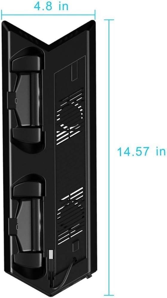 Playstation 4 Slim Console Ps4 Slim 2 In 1 Vertical Stand W