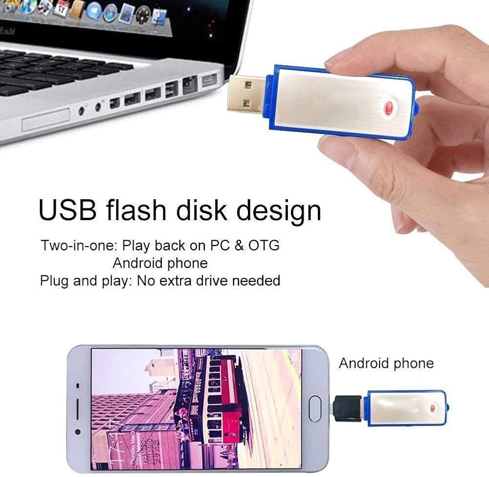 360 High Definition HD USB Voice Recorder