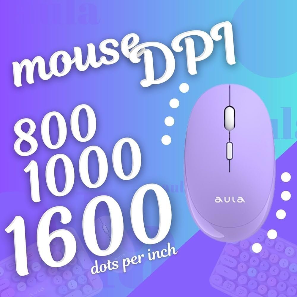 Aula AC306 Wireless Keyboard with Retro Keys