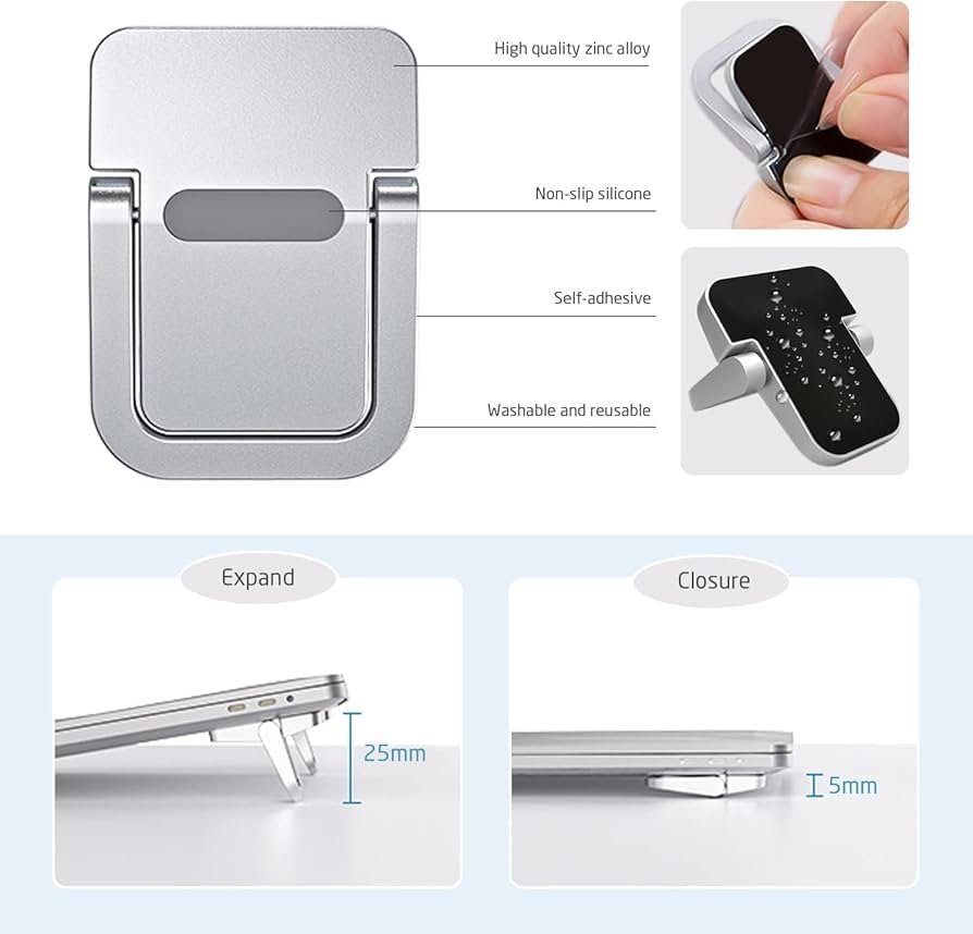 2PCS Portable Keyboard Riser