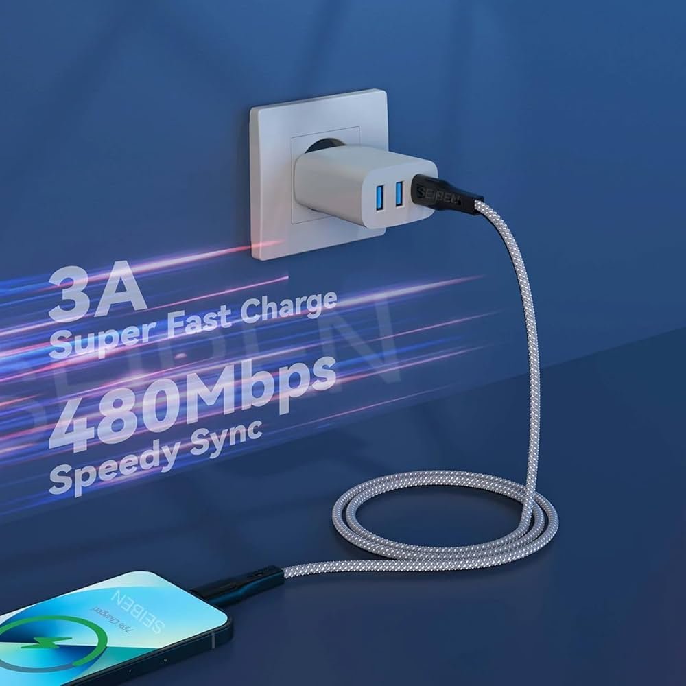 Magnetic Coiled Type C to Type C Cable, 65W - 3.1A Magnetic Coiled O-MagCable