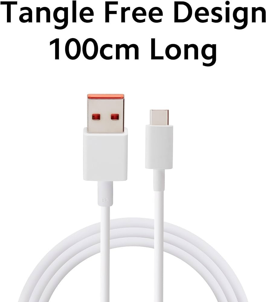 33W Fast Charging Cable USB C Quick Charge 4.0 Soniccharge Cord Compatible withMi