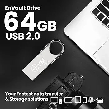 USB 2.0 64GB Metal Flash Drive