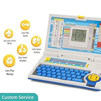 Educational Laptop Computer Toy for Kids – Blue