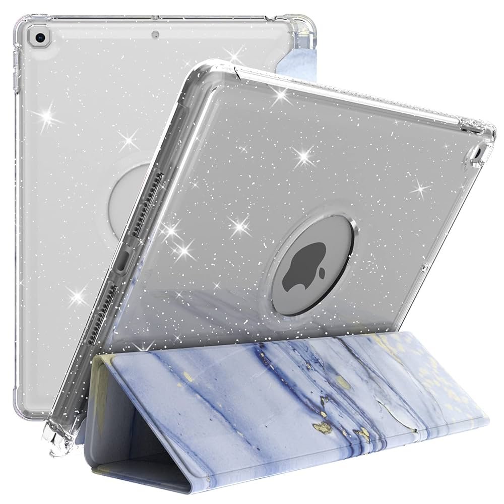 Flip Case Cover for iPad 10.2 Inch – Blue Marble