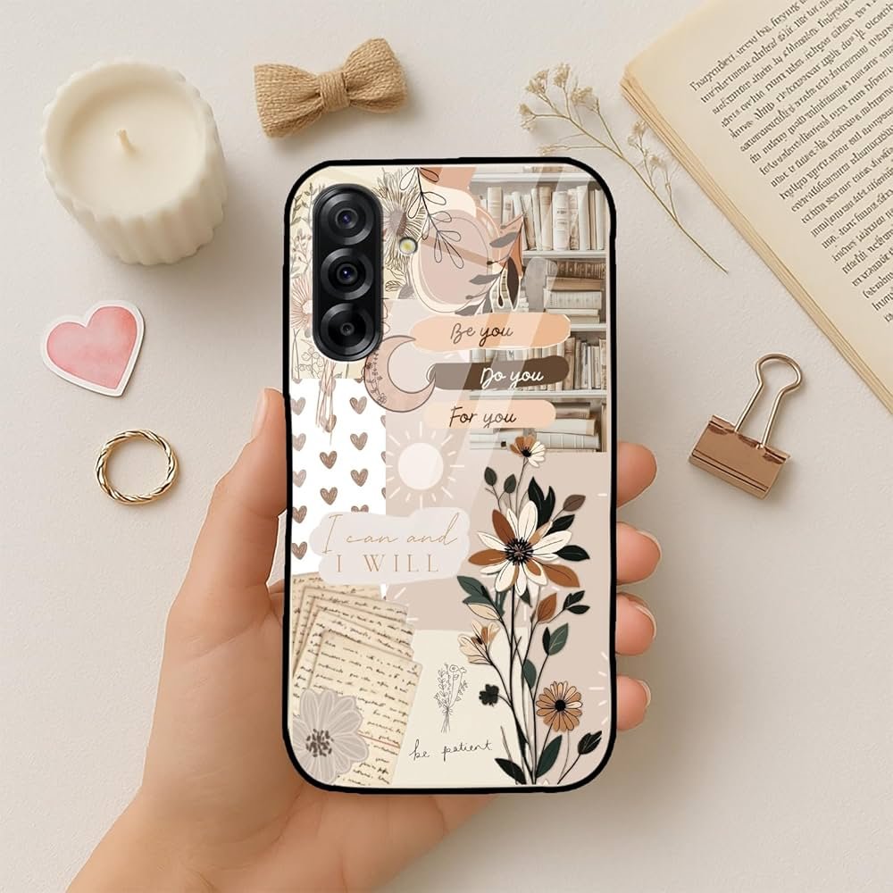 Back Cover Compatible with Samsung Galaxy A36 5G – Aesthetic Era Customized Design, Shockproof TPU Bumper with Camera Protection & Matte Finish