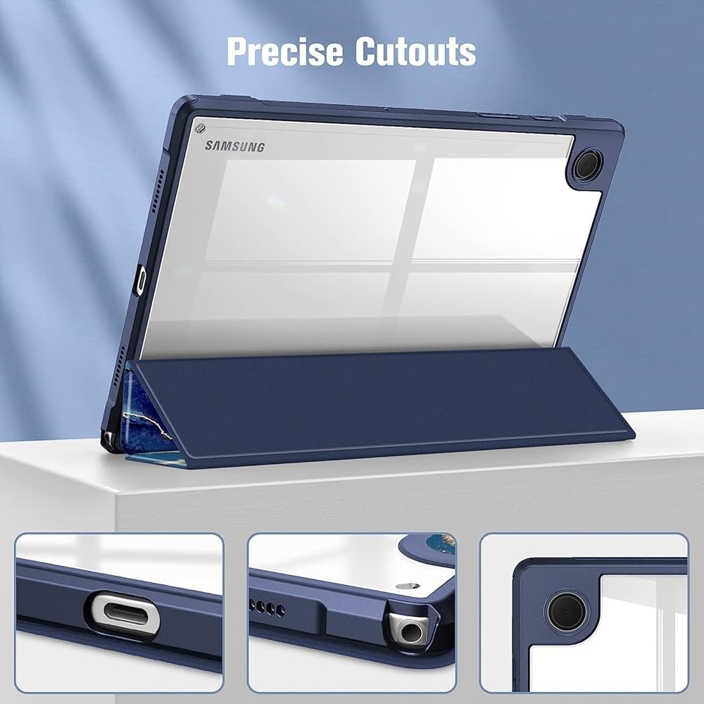 Slim Hybrid Case for Samsung Galaxy Tab A8 10.5 Inch (2022) – Ocean Color