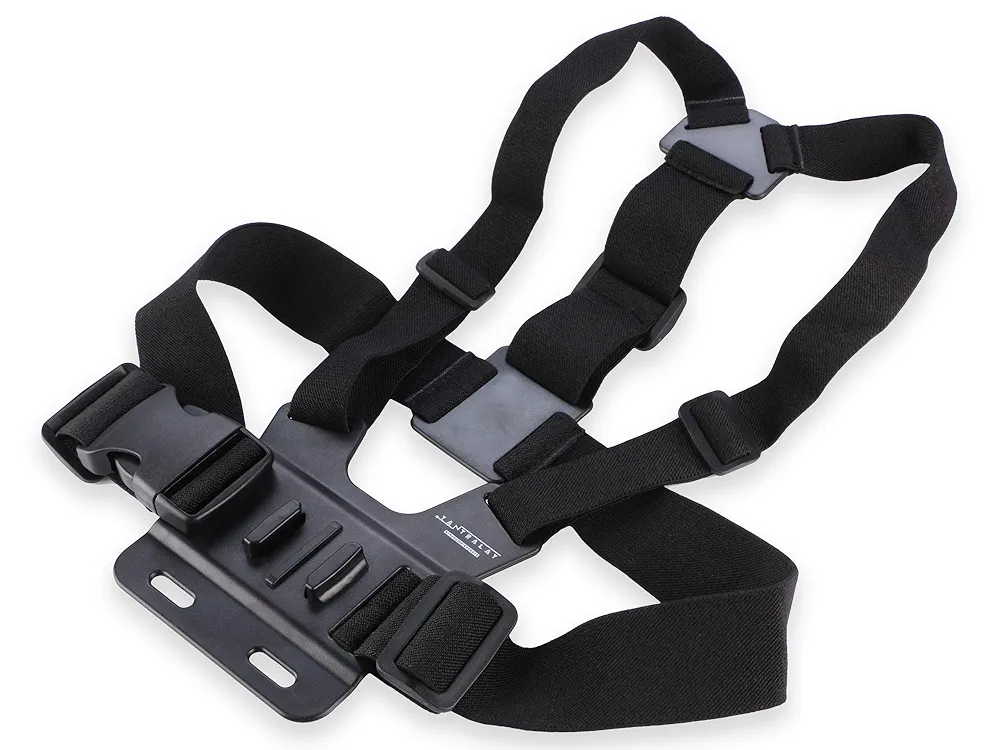 Adjustable Chest Strap Mount Harness for Hero 13/12/11/10/9/8, DJI Osmo Action, Insta360 & SJCAM – Lightweight, Ergonomic Body Belt for Outdoor Sports & Adventure Filming