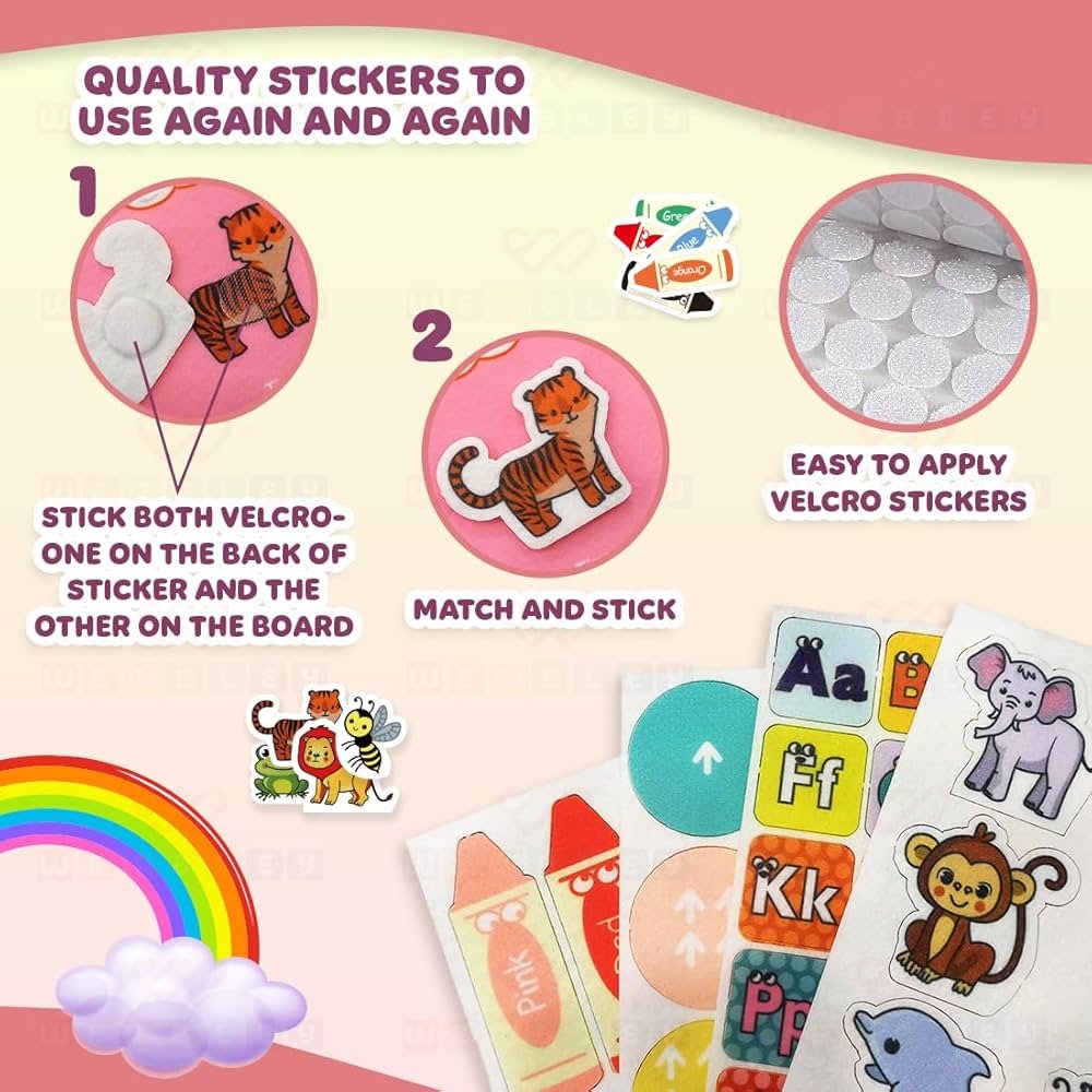 Busy Board Activity Binder – Interactive Learning Toy