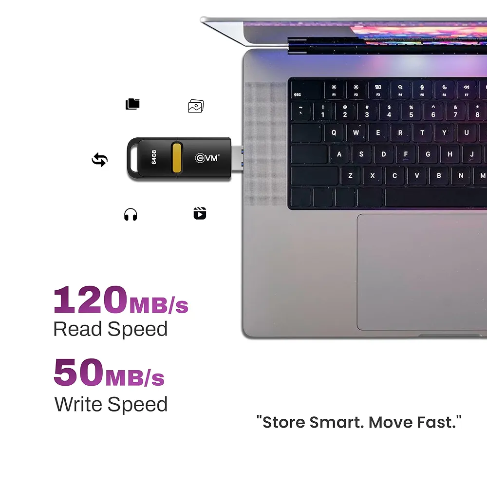 64GB ENX USB 3.2 Gen 1 Flash Drive