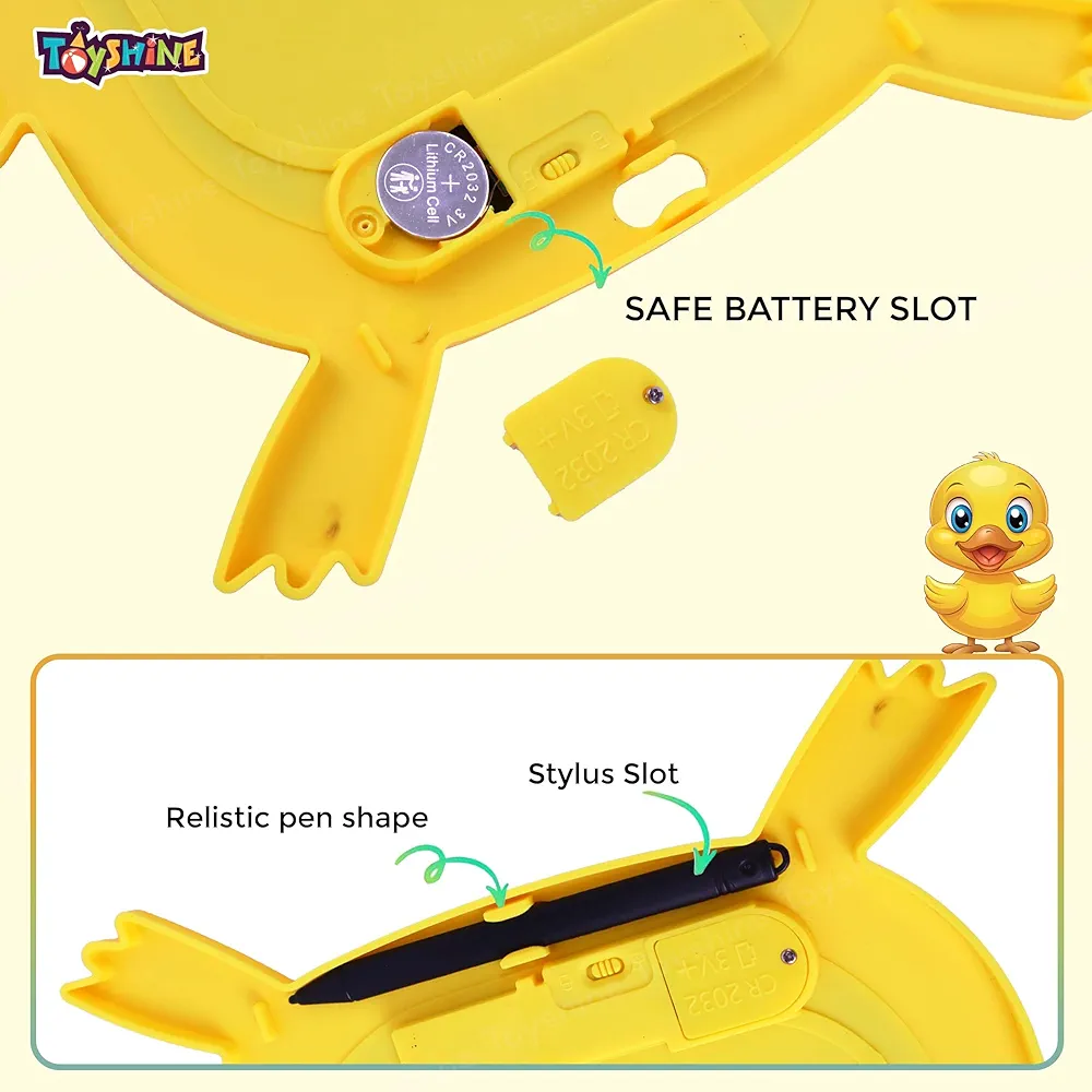 Duck Design LCD Writing Tablet for Kids