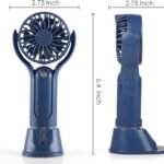 Mini Portable Usb Hand Fan or DC Fan - 3 Speed Modes Handheld Fan for Summer With 1200 mAh Battery