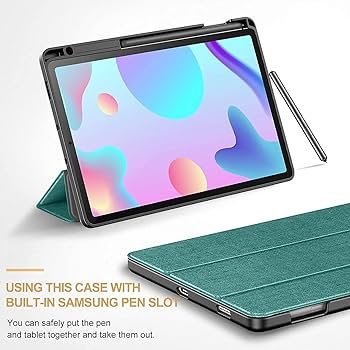 Case for Samsung Galaxy Tab S6 Lite 10.4" (SM-P610/P615 2020) | Ultra Slim Magnetic Stand Cover with Auto Sleep/Wake – Lake Blue