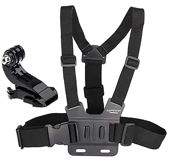 Adjustable Chest Strap Mount Harness for Hero 13/12/11/10/9/8, DJI Osmo Action, Insta360 & SJCAM – Lightweight, Ergonomic Body Belt for Outdoor Sports & Adventure Filming