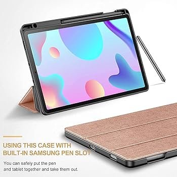 Case for Samsung Galaxy Tab S6 Lite 10.4" (SM-P610/P615 2020) | Ultra Slim Magnetic Stand Cover with Auto Sleep/Wake – Rose Gold