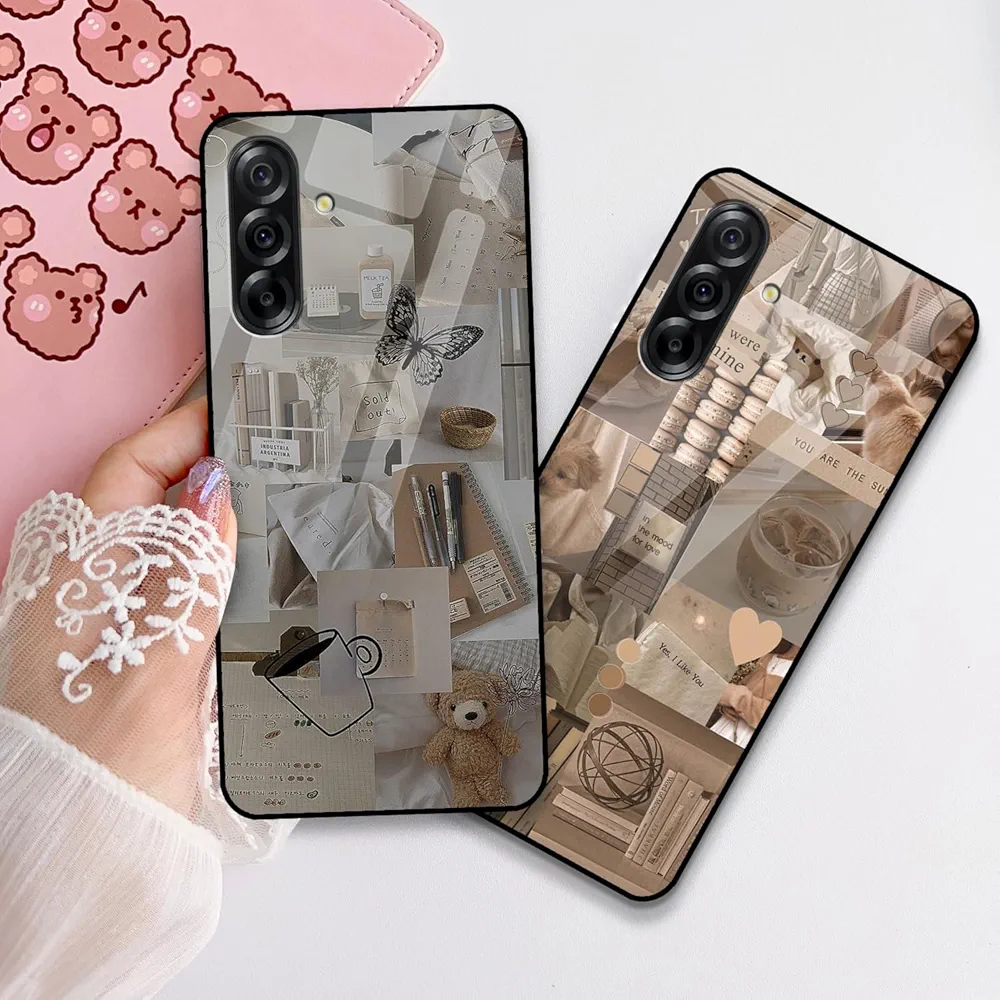 Back Cover Compatible with Samsung Galaxy A36 5G | Aesthetic Color Customized | Shockproof TPU Bumper with Camera Protection Back Cover Compatible with Samsung Galaxy A36 5G