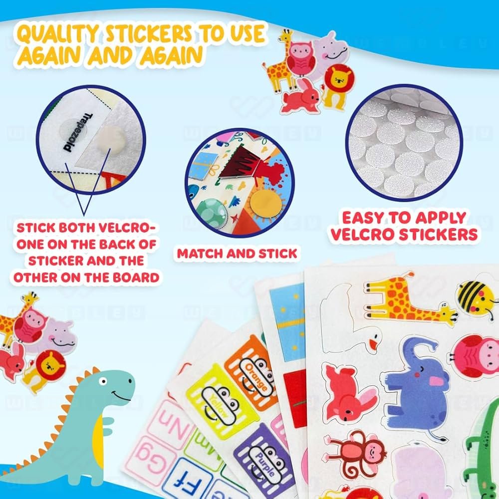 Busy Board Activity Binder – Interactive Learning Toy