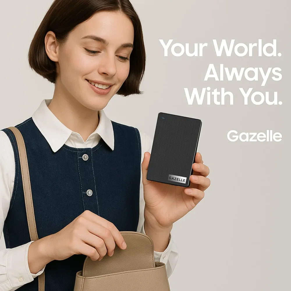 High-Speed 500GB Ultra-Slim Portable External Hard Drive