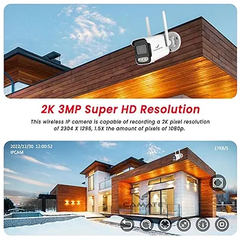 Your Security Companion Titan 3MP 4G Wireless Outdoor Bullet CCTV Camera – Two-Way Talk, Waterproof, SD Card Support