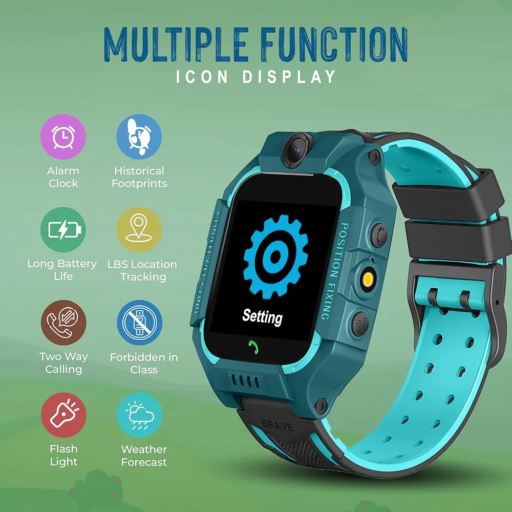 Present Smart Kids LBS Location Watch – Bluetooth Connectivity & Safety Features