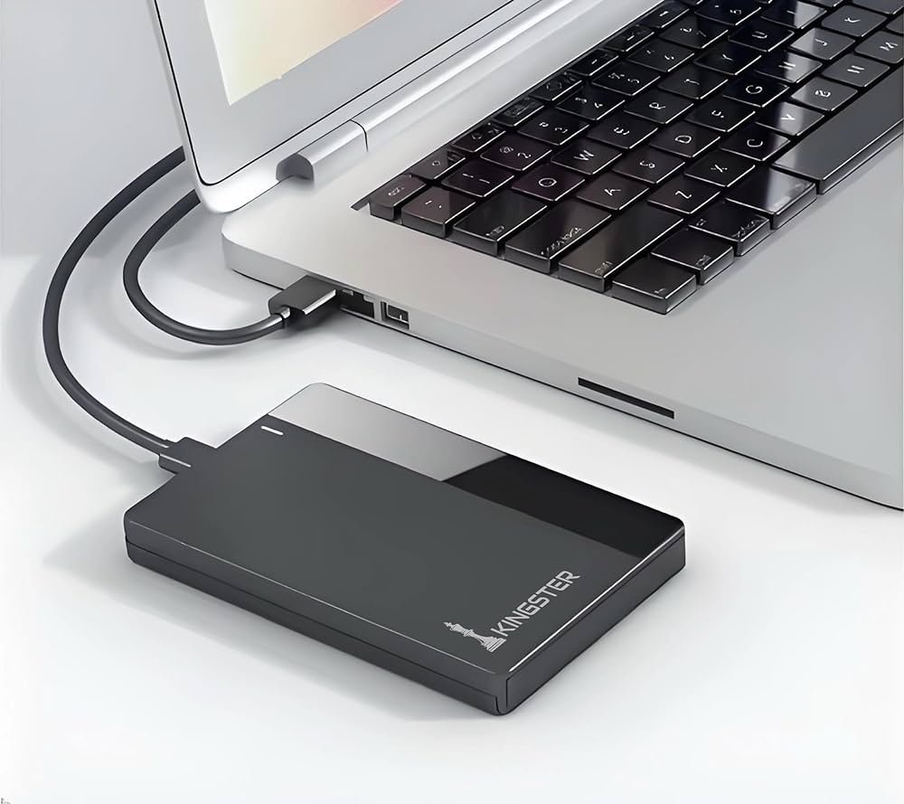 High-Speed 320GB Ultra-Slim Portable External Hard Drive