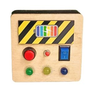 Wooden Busy Board for Toddlers – 1 to 3 Years