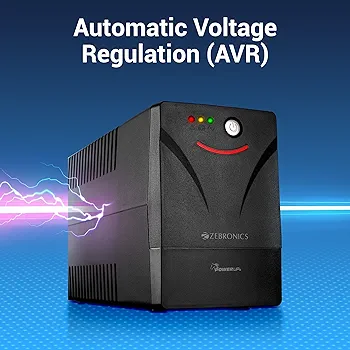 Line Interactive UPS System, 600VA / 360W – Microcontroller Based Power Backup for Home & Office