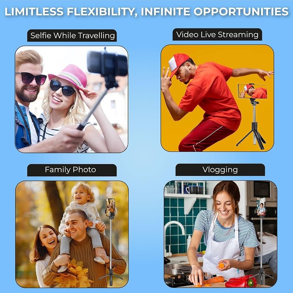 Selfie Stick with Tripod Stand