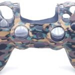 Silicone Design Army Soft Protective Skin Case Cover for PS4 Controller