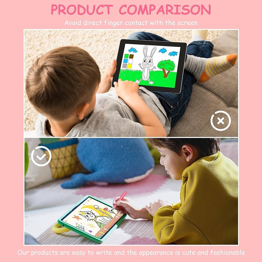 Kid Stylus Pens for Touch Screen Devices – Compatible with Amazon Fire Kids Tablets