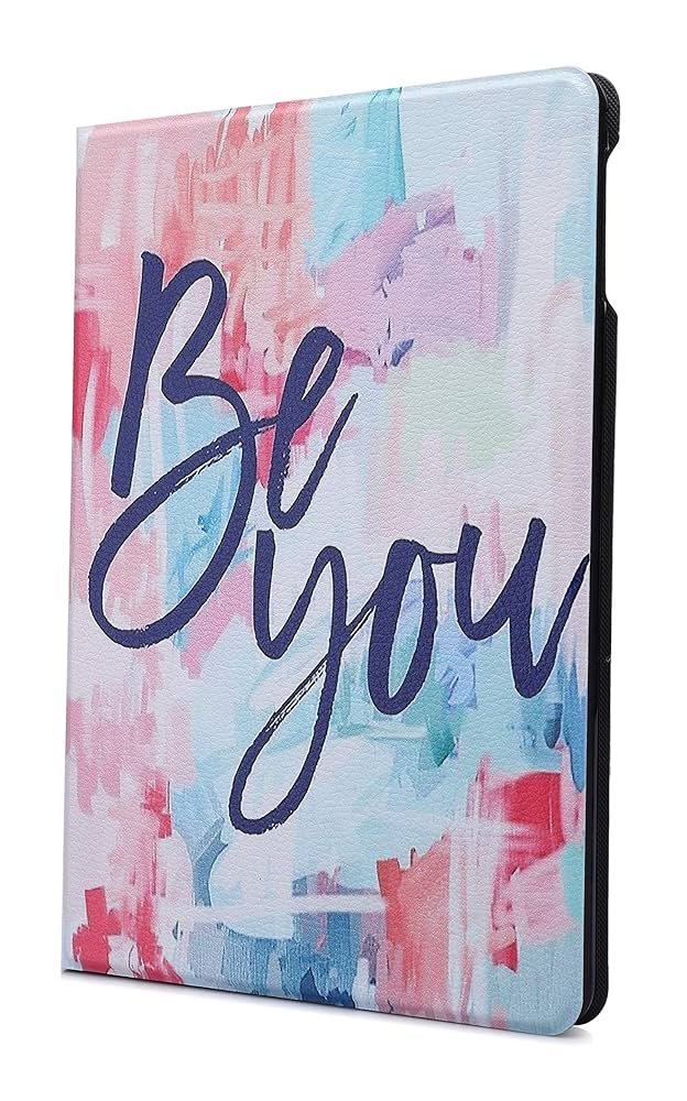 Smart Flip Case Cover for iPad 9.7 Inch (2018/2017, iPad Air 2, iPad Air) – Be You Design, Soft TPU