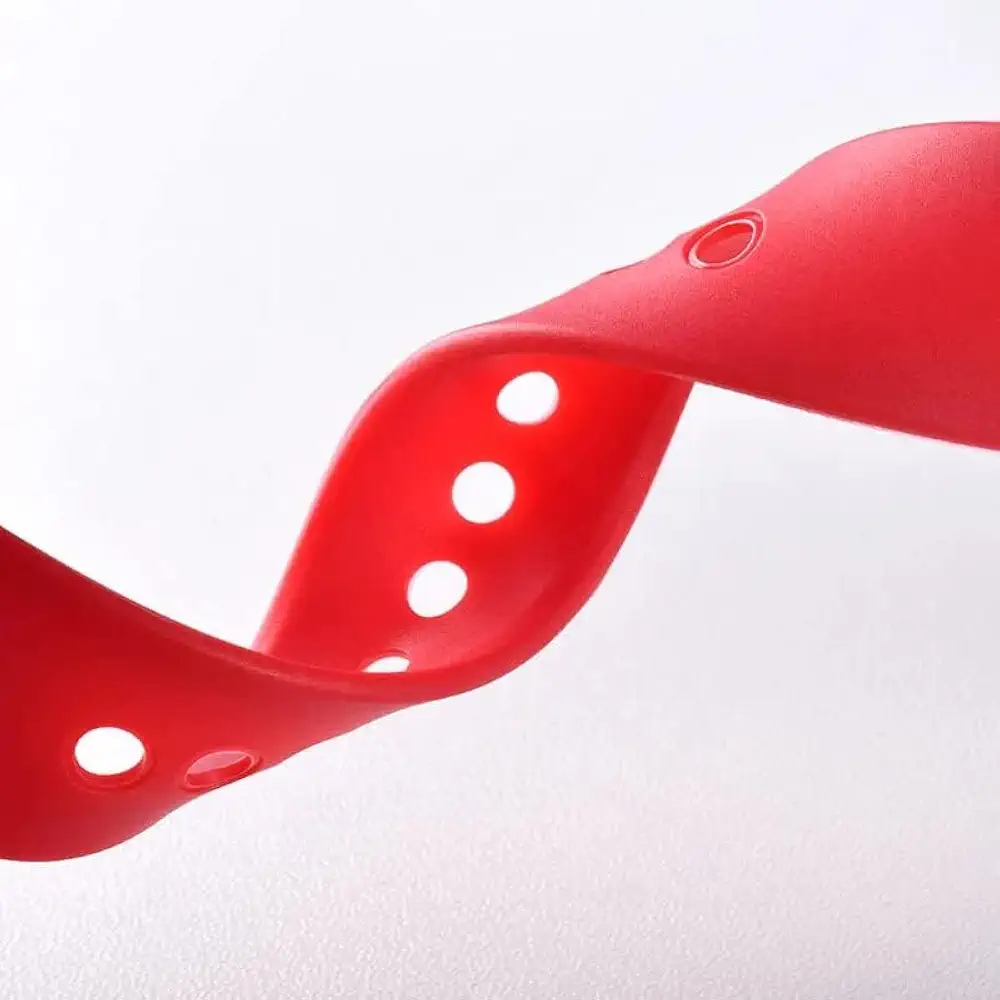 Luminous LED Display Fashionable Watch – Red Strap