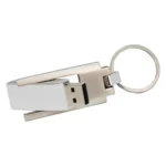 128GB Metal Keychain USB Flash Drive – 10MB/s