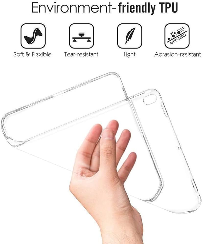 Apple iPad 9.7" (2017/2018) Smart Flip Case Cover – 5th & 6th Gen A1822/A1823/A1893/A1954 – Soft TPU & Silicone, Blue