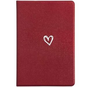 Case for 10.2" iPad 9th, 8th & 7th Generation (2019–2021) | Flip Cover Silicone Case – Heart