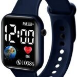 Luminous LED Display Fashionable Watch for Men & Boys