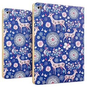 Case for 10.2" iPad 9th, 8th & 7th Generation (2019–2021) | Flip Cover Silicone Case – Deer