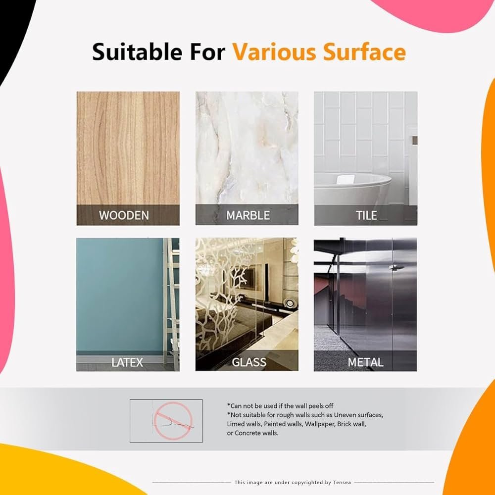 5-in-1 Wall Mount Mobile & Remote Holder – Multi-Purpose Storage Rack with Key, Pen & Accessory Organizer, Self-Adhesive, Heavy Duty (Large, Black)