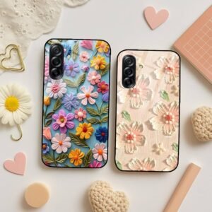 Back Cover Compatible with Samsung A36 5G | Whisper of Petals Customized | Shockproof TPU Bumper with Camera Protection Back Cover Compatible with Samsung Galaxy A36 5G