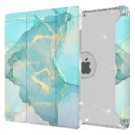 Flip Case Cover for iPad 10.2 Inch – Mint Marble