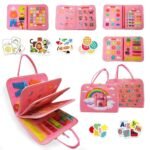 Busy Board Activity Binder – Interactive Learning Toy