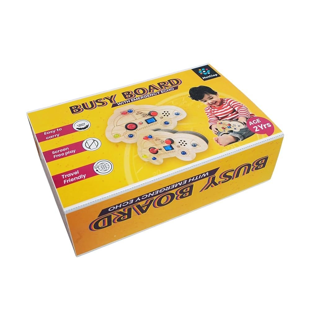 Emergency Echo Busy Board – Wooden Car