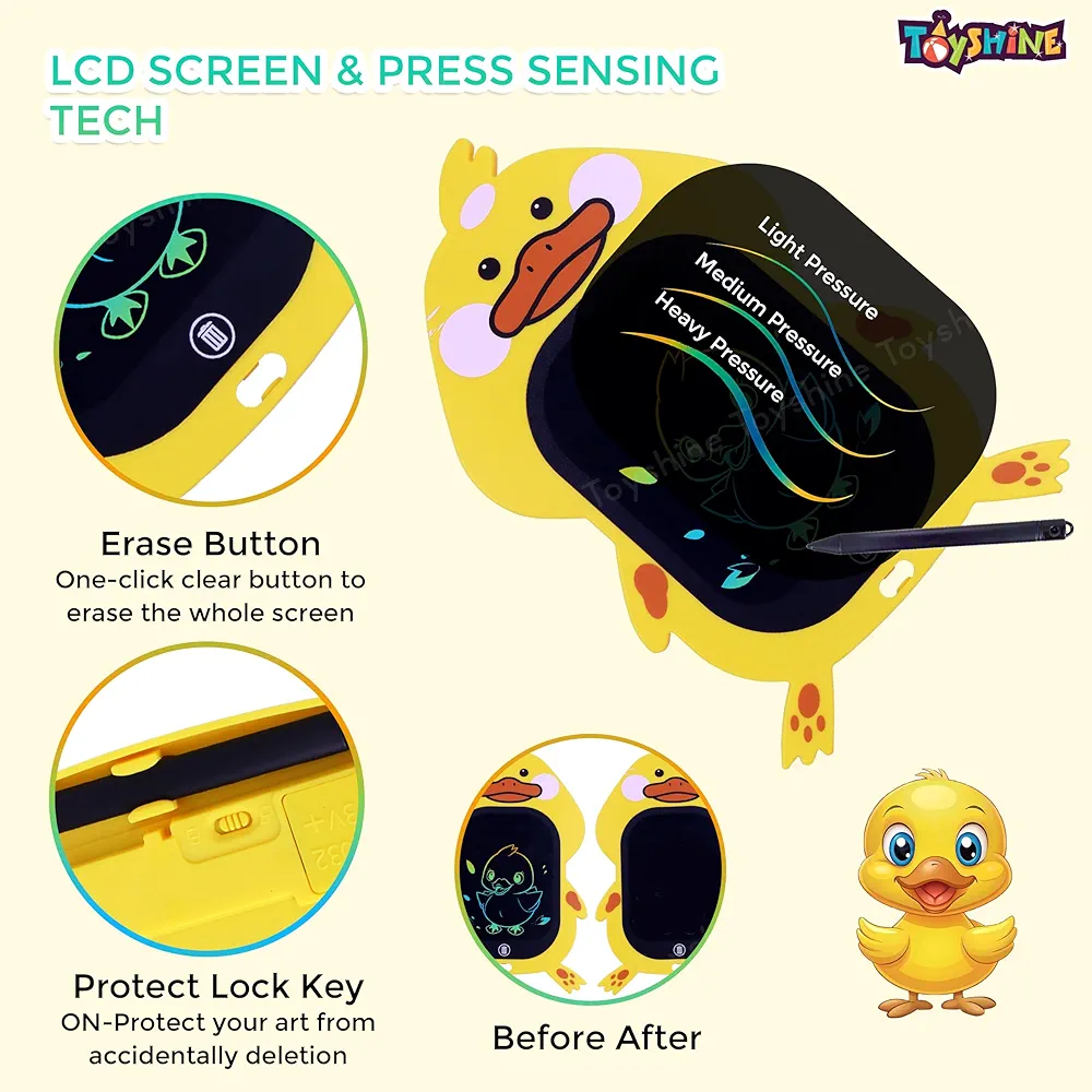 Duck Design LCD Writing Tablet for Kids